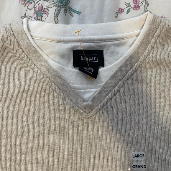 BRAND NEW NWT cream sweater pullover mens - Picture 2 of 3